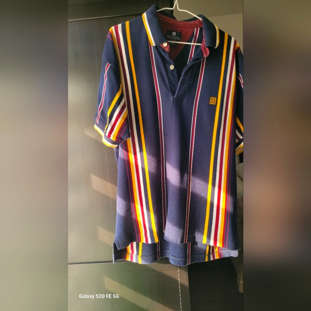 Givenchy Multicolor Striped Polo Shirt